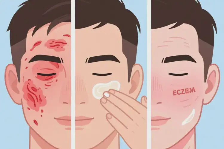 男性面部容易起湿疹能够彻底治愈吗(图3)