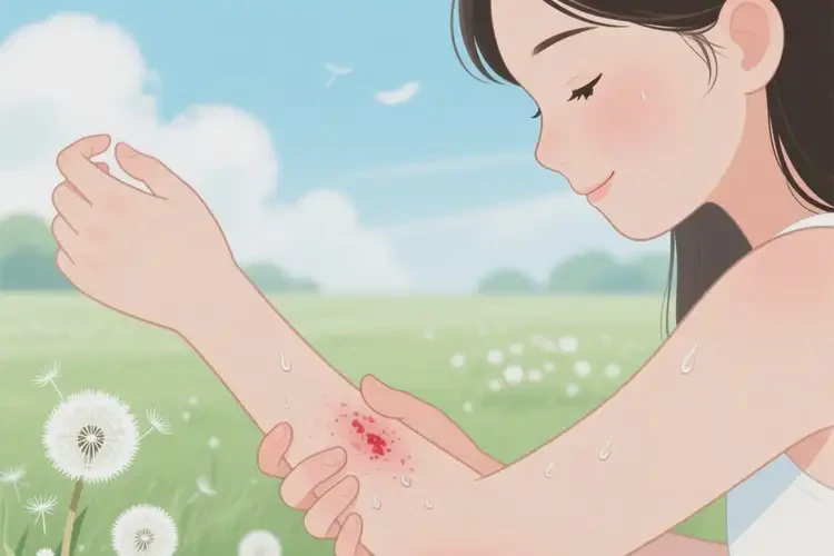 青年人四肢出現(xiàn)濕疹不管它會自己好嗎(圖4)