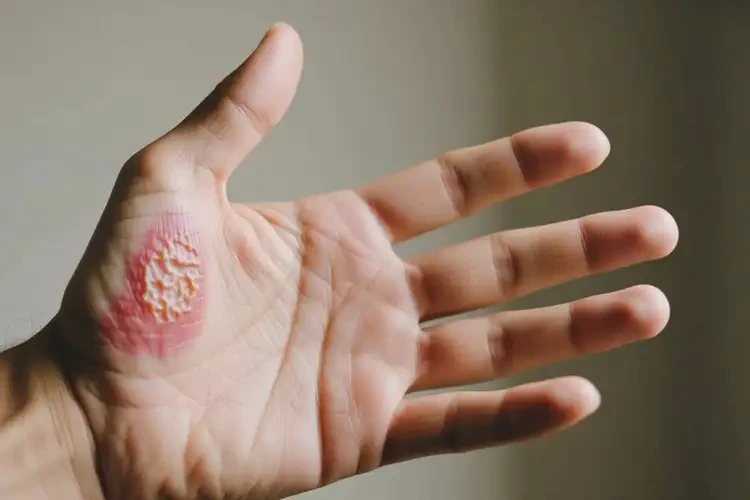 男性手上出濕疹能靠自己自愈嗎(圖3)