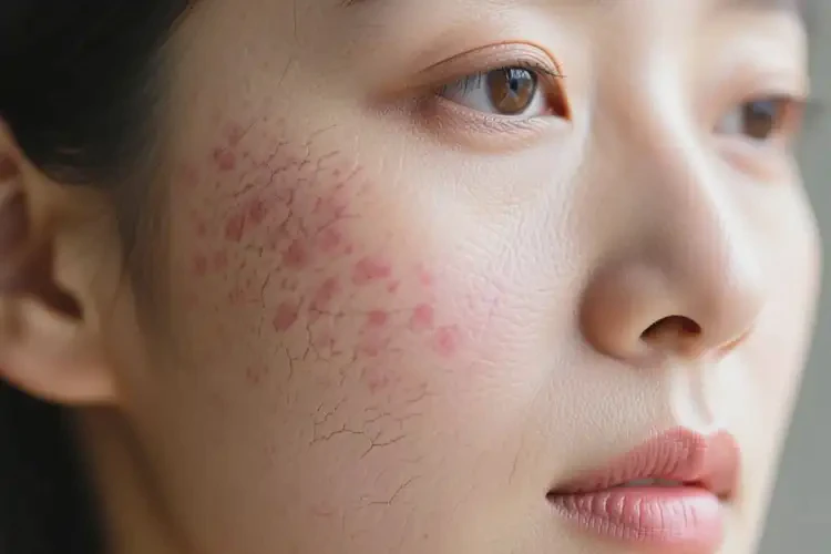 女性面部出濕疹能徹底自愈嗎(圖2)