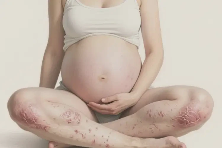 产妇大腿有湿疹不管它会自己自愈吗(图3)