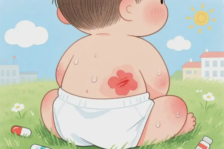 幼兒屁股上起濕疹不管它會(huì)自己痊愈嗎(圖3)