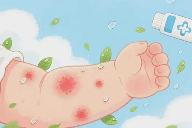 小兒四肢有濕疹可不可以徹底自愈(圖4)