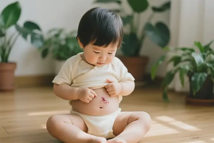 小孩肚子起濕疹不管它會(huì)自己痊愈嗎(圖3)