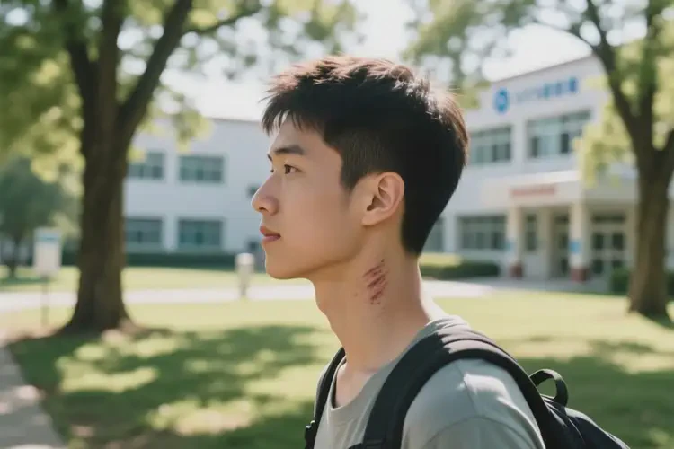 大學(xué)生脖子偶爾起濕疹能不能徹底自愈(圖2)