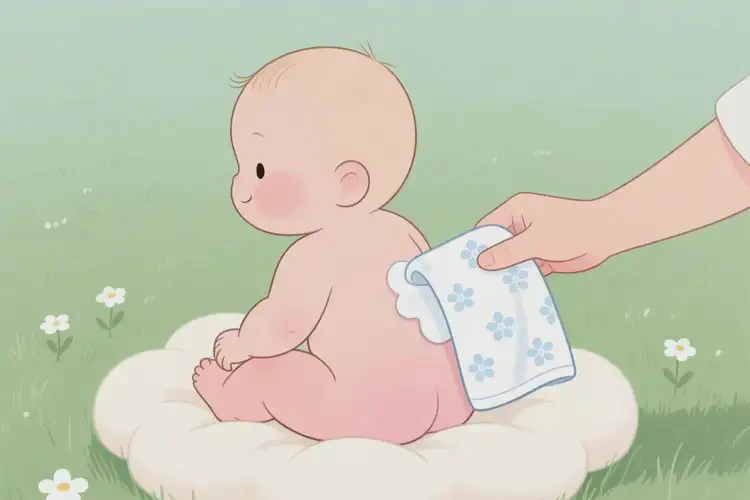 少兒屁股容易起濕疹不管它會自己痊愈嗎(圖4)
