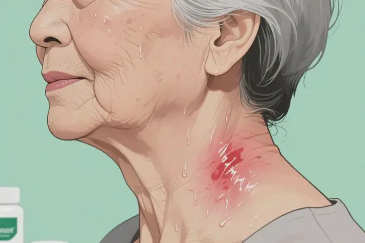 老年人脖子上經(jīng)常長濕疹可不可以徹底自愈(圖1)