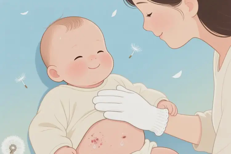 小兒肚子經(jīng)常起濕疹能夠徹底治愈嗎(圖4)