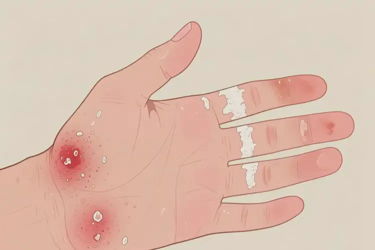 男生手上經(jīng)常起濕疹能靠自己自愈嗎(圖3)