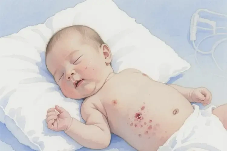 幼儿肚子出湿疹能不能彻底自愈(图1)