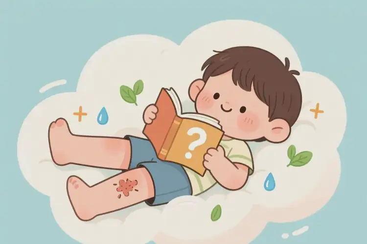 小孩小腿上容易長濕疹能靠自己自愈嗎(圖3)