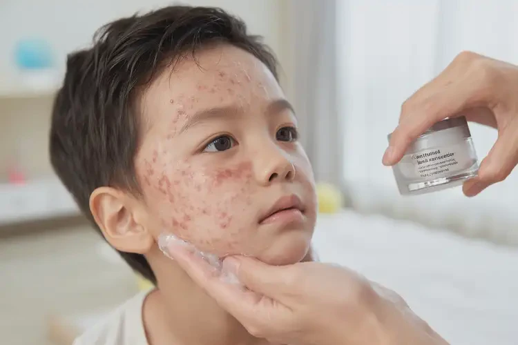 少兒面部偶爾起濕疹能徹底自愈嗎(圖4)