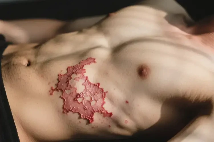 男性肚子起濕疹不管它會自己好嗎(圖3)