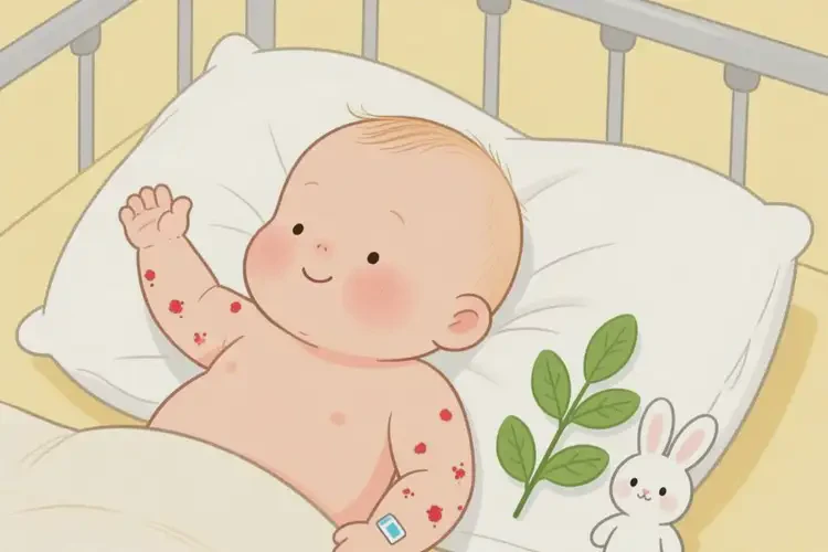 幼兒手臂容易起濕疹能夠徹底治愈嗎(圖3)