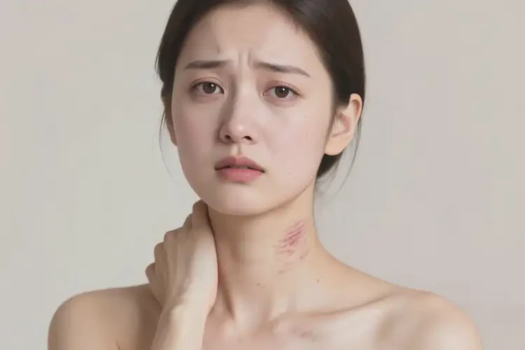 女人脖子偶爾起濕疹不管它會(huì)自己好嗎(圖3)