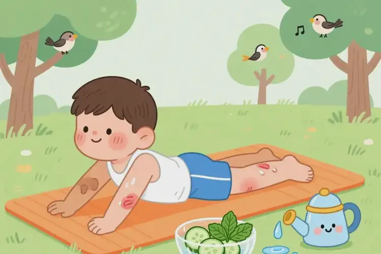 小孩四肢容易起濕疹可不可以徹底自愈(圖2)