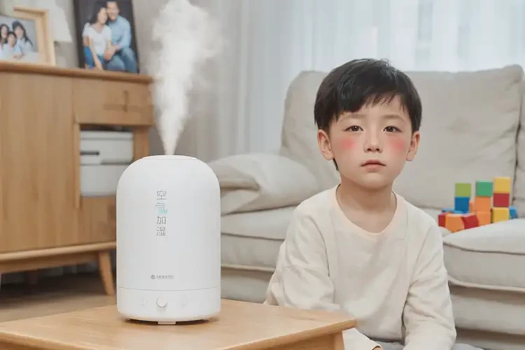 少兒面部容易起濕疹不管它會自己自愈嗎(圖1)