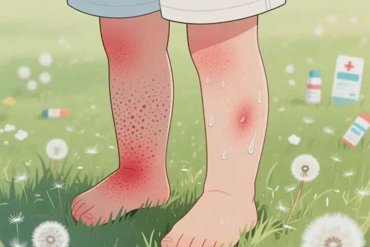 小孩小腿上長(zhǎng)濕疹能徹底自愈嗎(圖2)