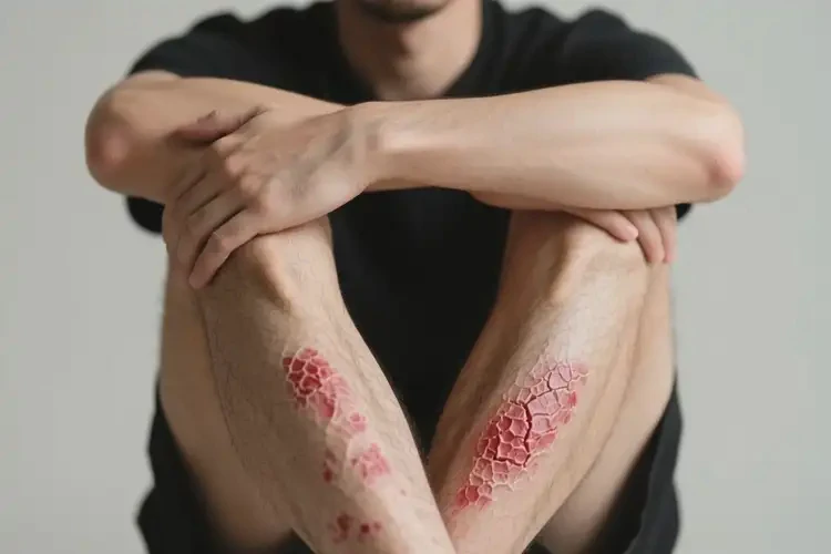 男性四肢出濕疹能靠自己自愈嗎(圖1)