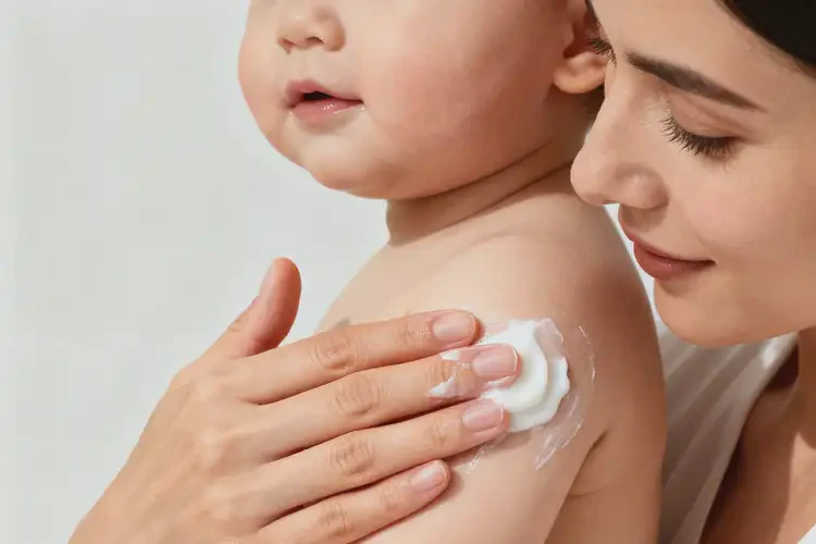 小儿身上容易起湿疹不管它会自己自愈吗(图1)