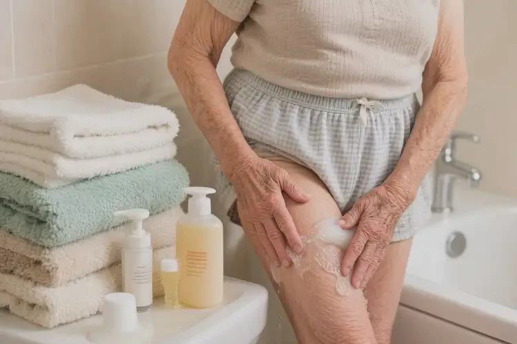 老人屁股出現(xiàn)濕疹能靠自己自愈嗎(圖2)