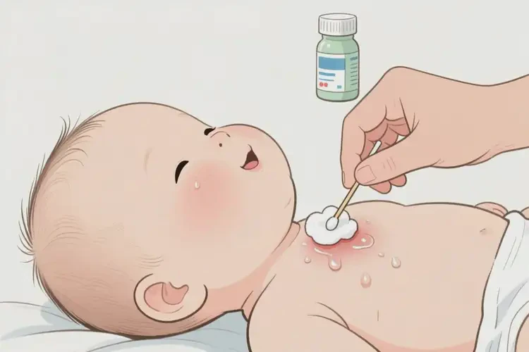 寶寶脖子上偶爾長濕疹可不可以徹底自愈(圖4)