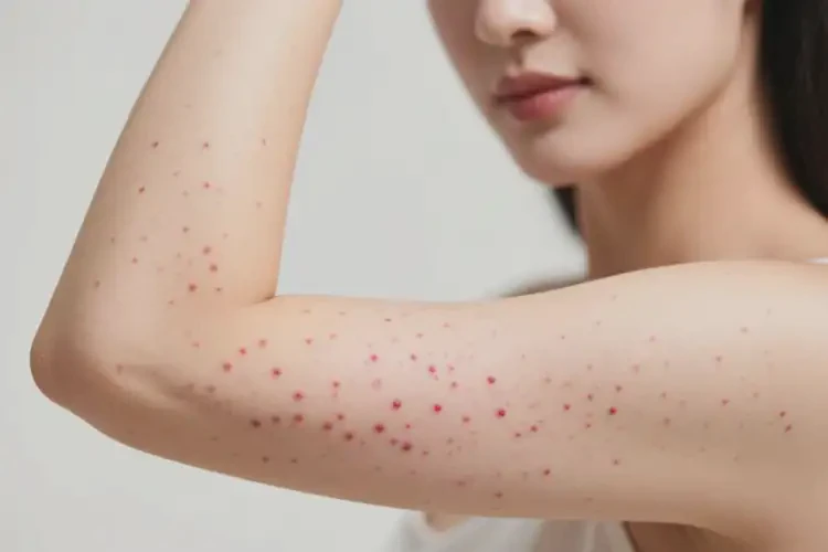 女性手臂上偶爾起濕疹能徹底自愈嗎(圖2)