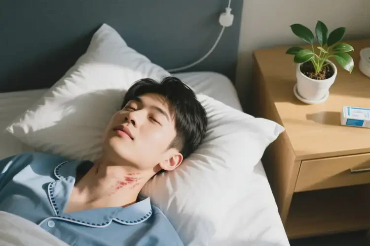 大學(xué)生脖子偶爾起濕疹能不能徹底自愈(圖1)