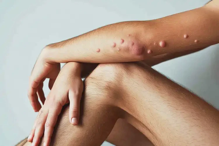 男生手臂偶爾起濕疹能靠自己自愈嗎(圖4)