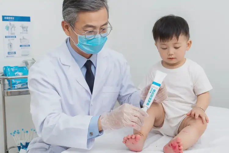 幼兒腳上長濕疹能夠徹底治愈嗎(圖3)