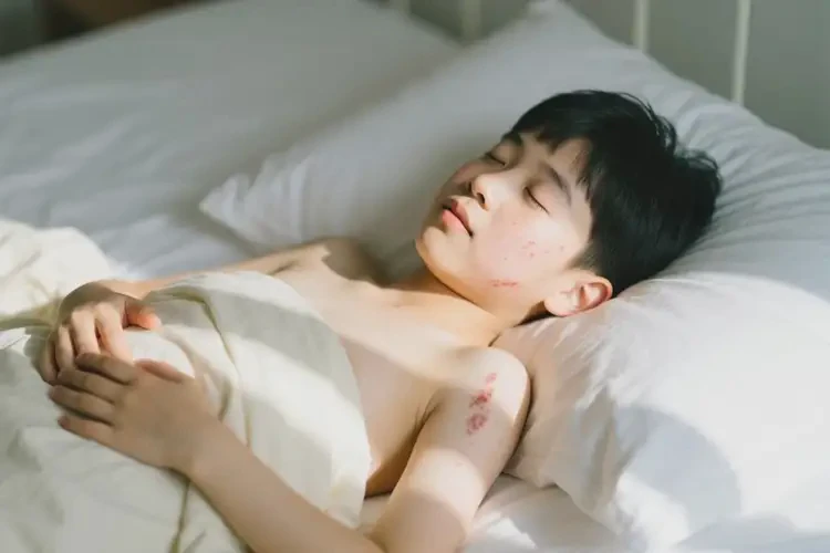 青年人全身出現(xiàn)濕疹不管它會自己自愈嗎(圖1)