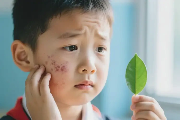 小學(xué)生臉上長濕疹不管它會自己好嗎(圖4)