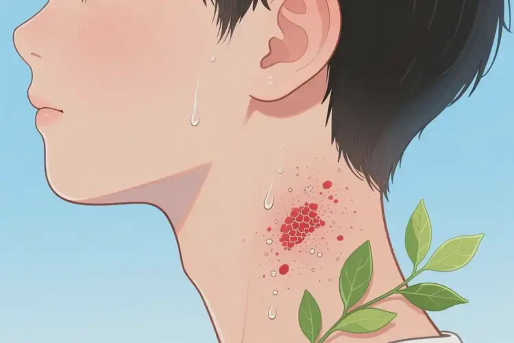 青少年脖子出現(xiàn)濕疹能靠自己自愈嗎(圖3)