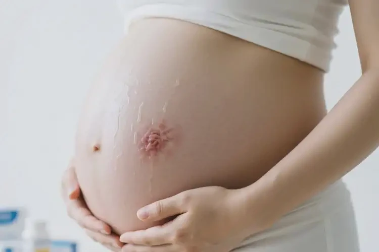 產(chǎn)婦肚子上長(zhǎng)濕疹能夠徹底治愈嗎(圖1)