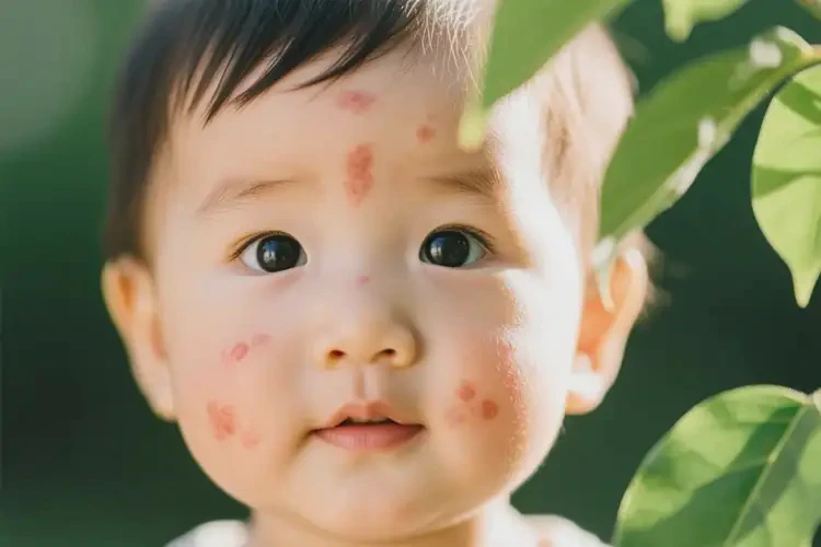 幼兒面部偶爾起濕疹能徹底自愈嗎(圖4)