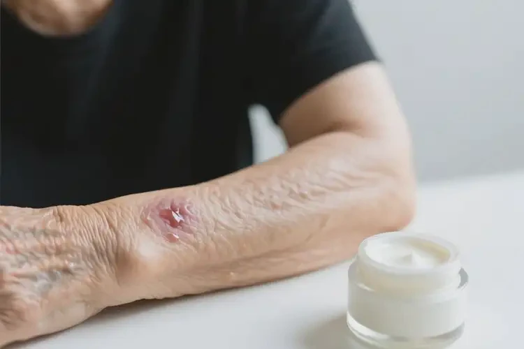 老人手臂有濕疹可不可以徹底自愈(圖3)
