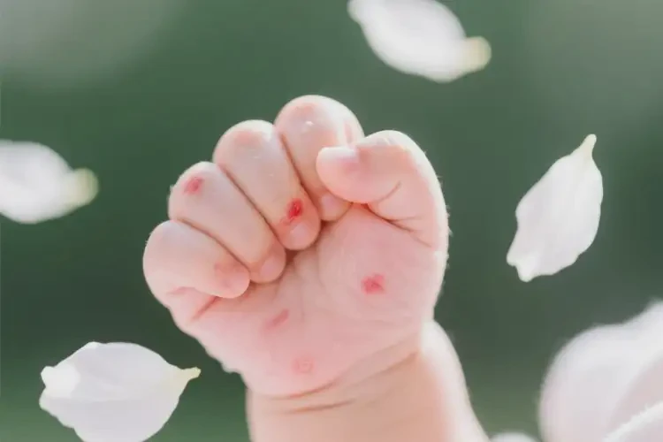 嬰兒手上容易起濕疹能靠自己自愈嗎(圖1)