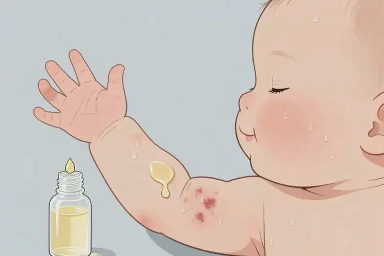 寶寶手臂經(jīng)常長濕疹能徹底自愈嗎(圖1)