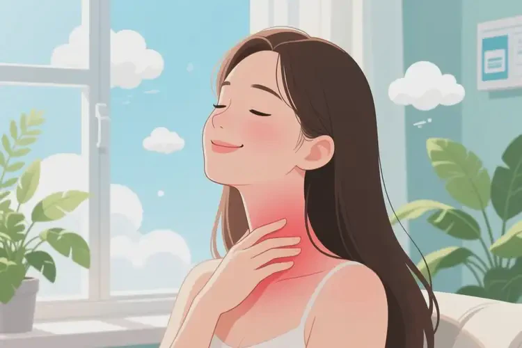 女人脖子上經(jīng)常起濕疹可不可以徹底自愈(圖4)