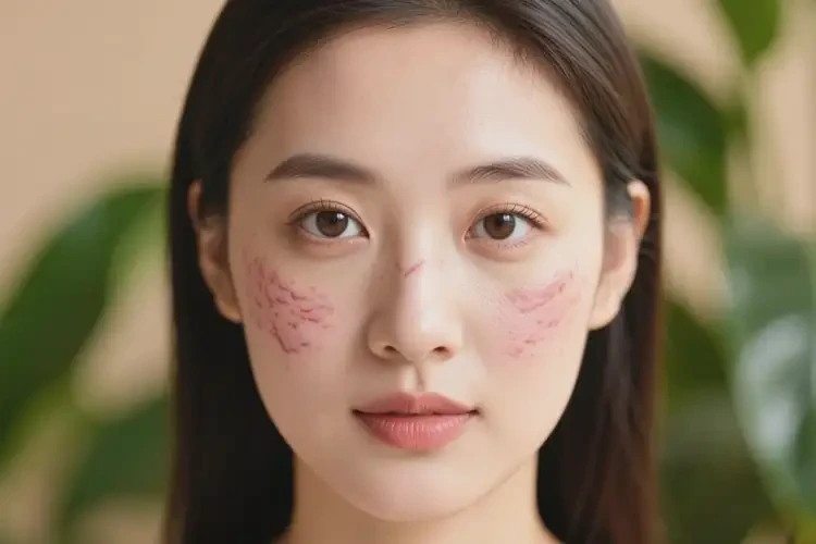 女人面部偶爾起濕疹不管它會(huì)自己自愈嗎(圖3)