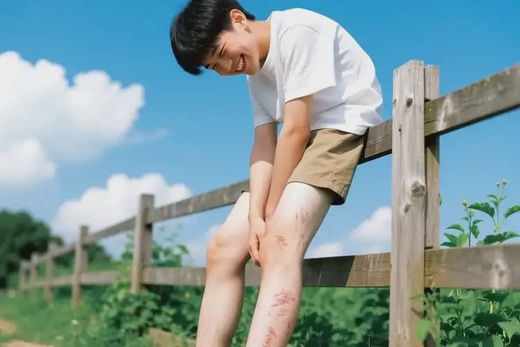 青年人大腿上偶爾長濕疹能徹底自愈嗎(圖1)