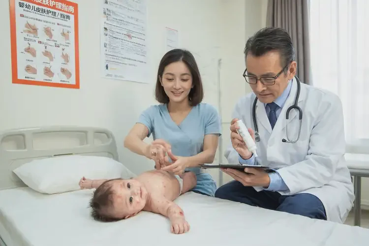 寶寶手臂上偶爾起濕疹不管它會自己自愈嗎(圖3)