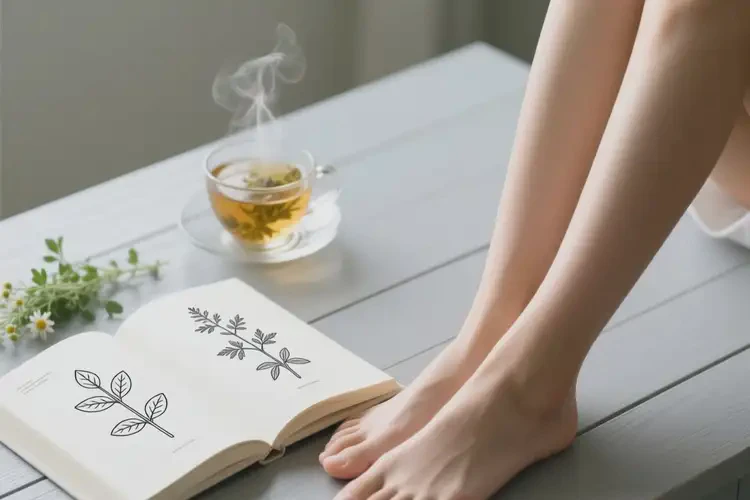 女性小腿上出現(xiàn)濕疹不管它會自己痊愈嗎(圖1)