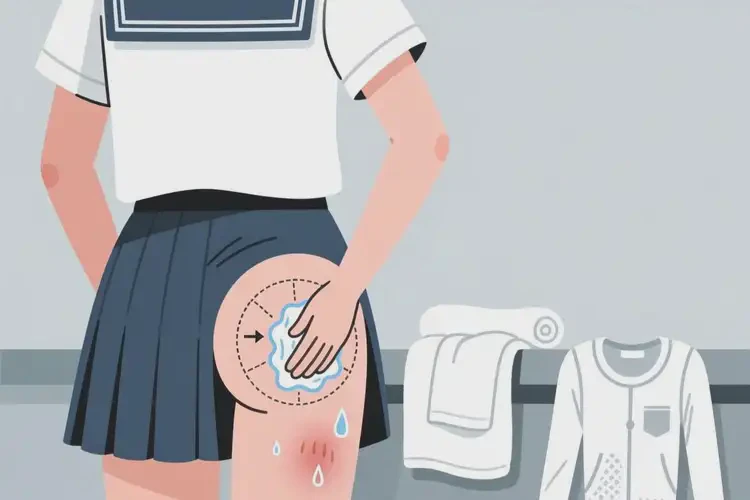 大學(xué)生屁股上經(jīng)常長濕疹能夠徹底治愈嗎(圖1)