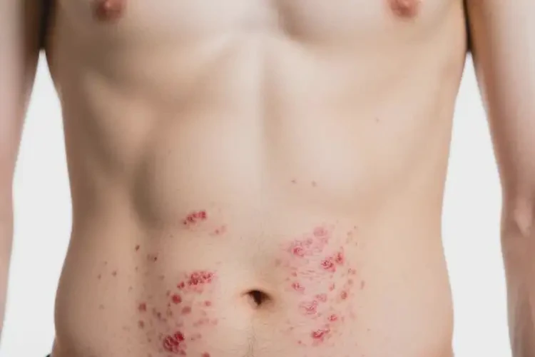 男生肚子上出現(xiàn)濕疹可以徹底自愈嗎(圖4)