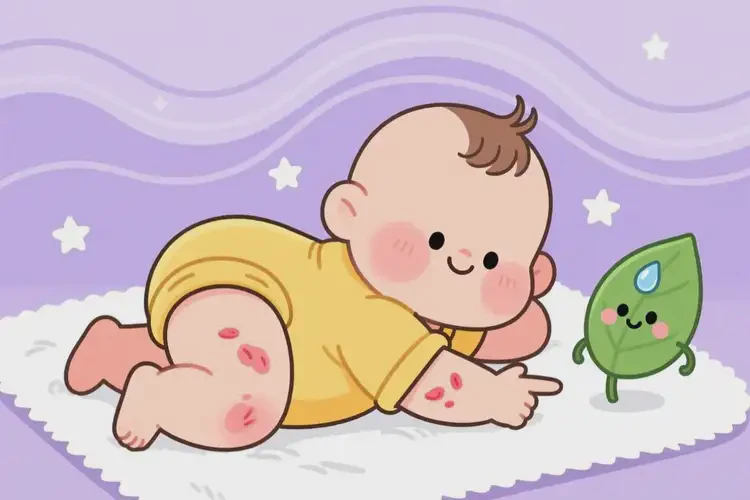 少兒大腿經(jīng)常長濕疹能靠自己自愈嗎(圖2)