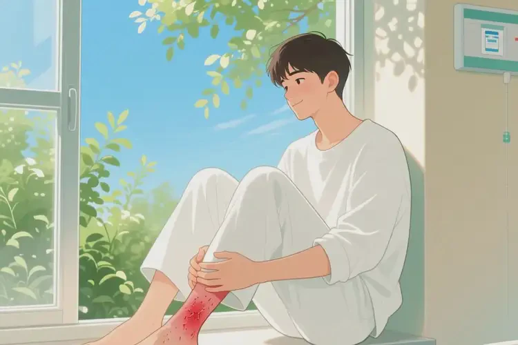 青年人小腿偶爾起濕疹能不能徹底自愈(圖4)