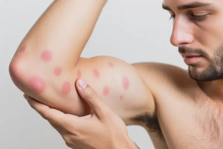 男生手臂容易起濕疹不管它會自己自愈嗎(圖4)