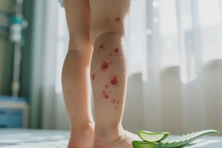 少兒大腿出現(xiàn)濕疹可以徹底自愈嗎(圖3)