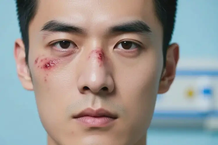 男人脸上经常起湿疹不管它会自己自愈吗(图2)